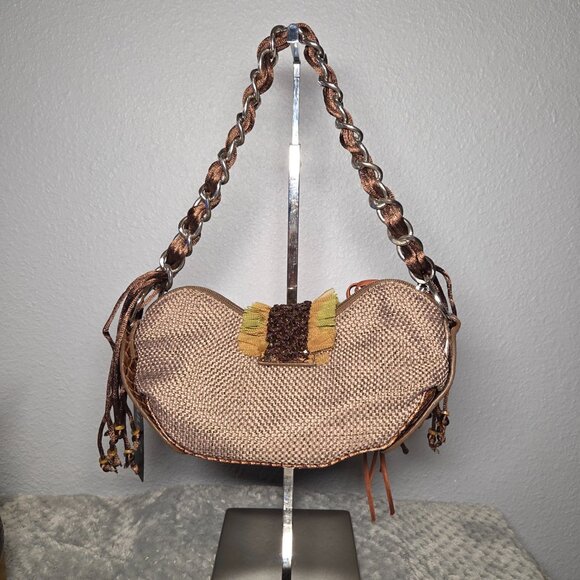 Julma Paris Floral Embellished Shoulder Bag - Picture 2 of 12